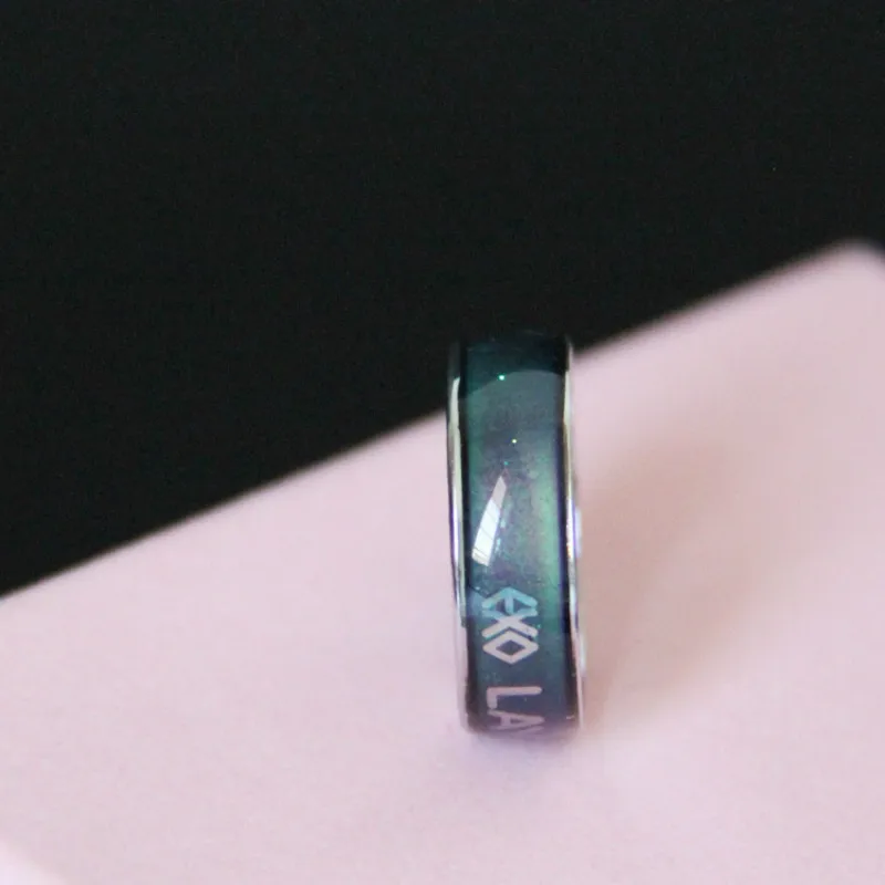 Christmas Charms Mood Ring Fine Jewelry rings Temperature change color Children Creative Gift Present for boys / girls party