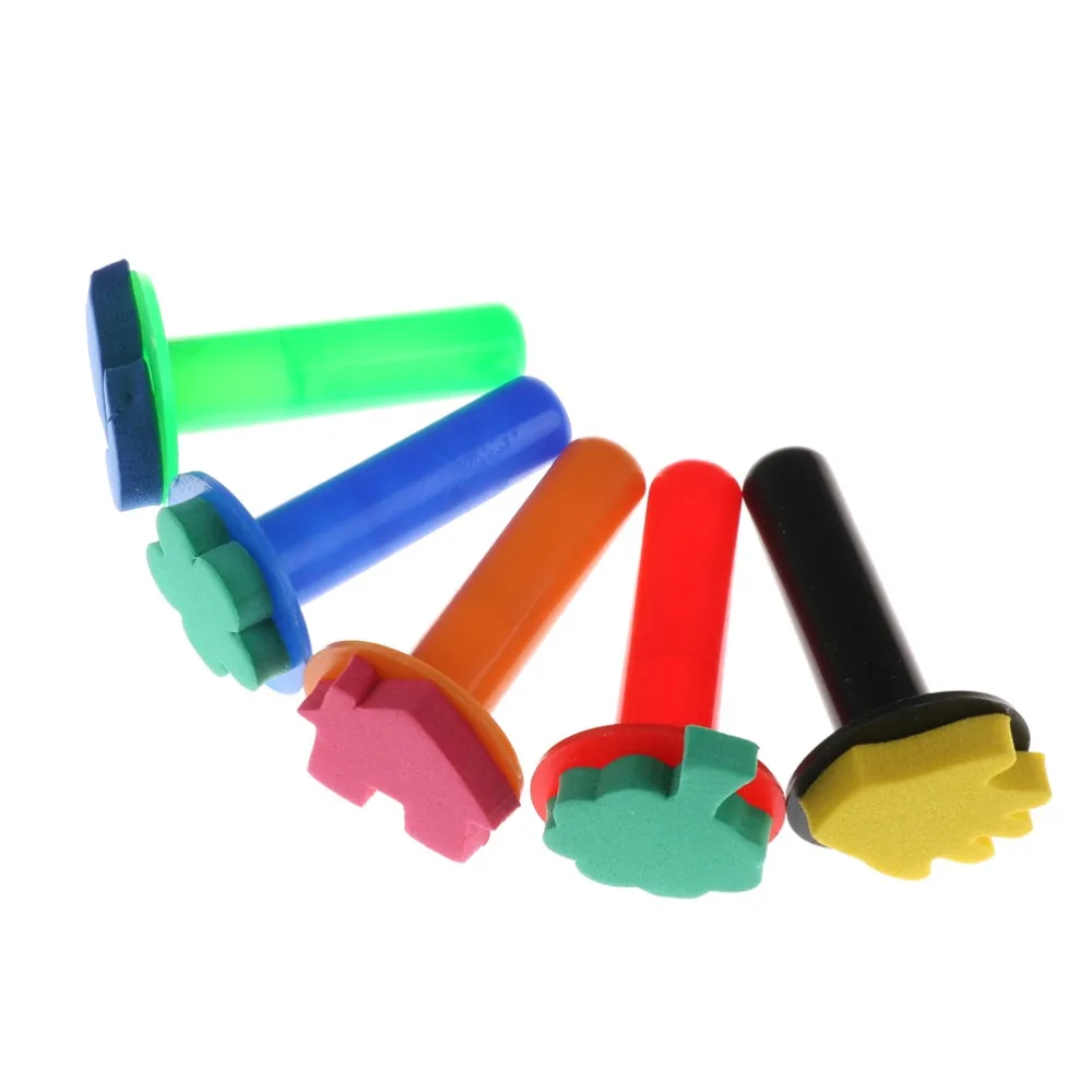 

5pc/pack EVA Colorful Children Baby Educational Drawing Toys Set for Baby Kids Nontoxic Material Christmas Birthday Fun Gifts