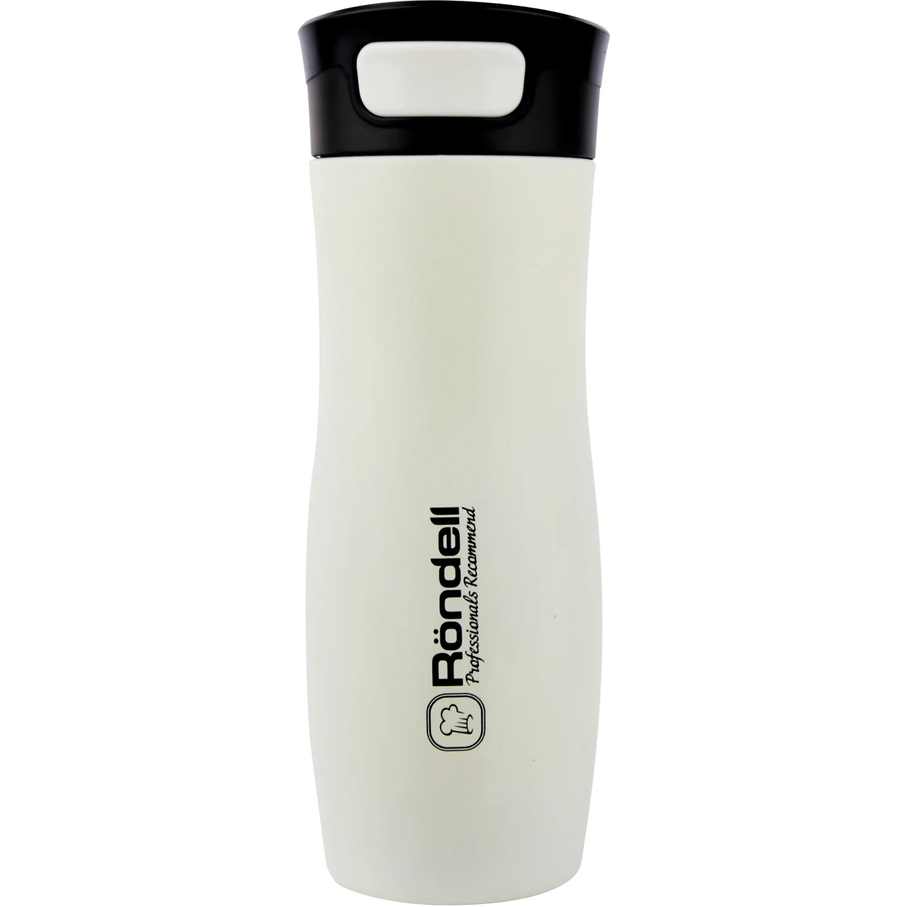 Термокружка Rondell Latte 0,4 л RDS-496 (Нержавеющая сталь/пластик, матовое декоративное покрытие, двойные стенки)