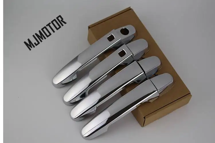 

(1set) 4doors Exterior Door Handles covers silver for Chinese CHERY Arrizo 5 Auto car motor parts
