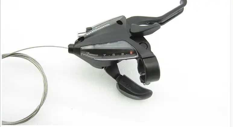 St Ef50 7 黒自転車ブレーキシフター Mtb マウンテンバイクディスクブレーキ セットサイクリングブレーキレバー シフトレバー 3 7s Bicycle Brake Aliexpress