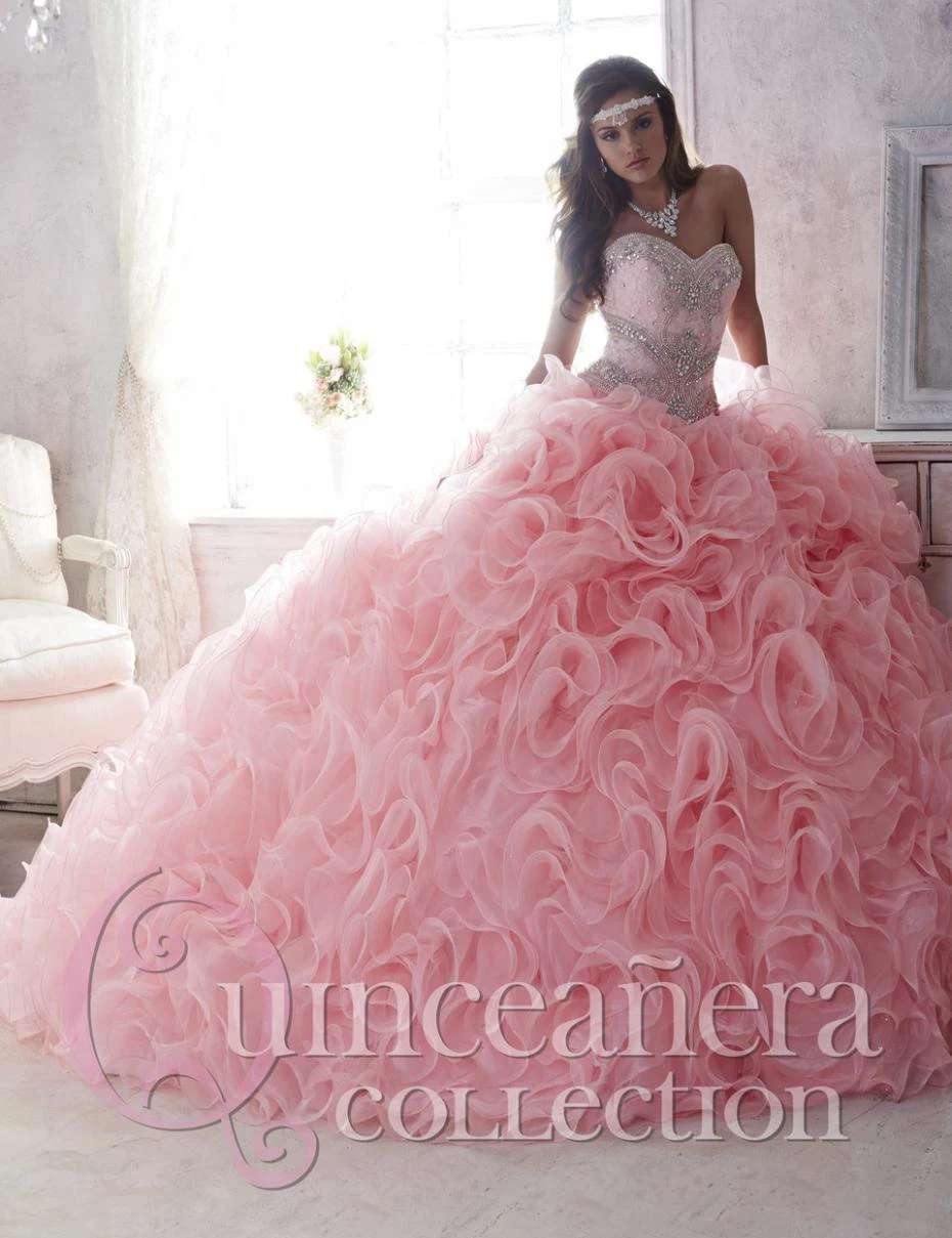 sweet 15 dresses light pink