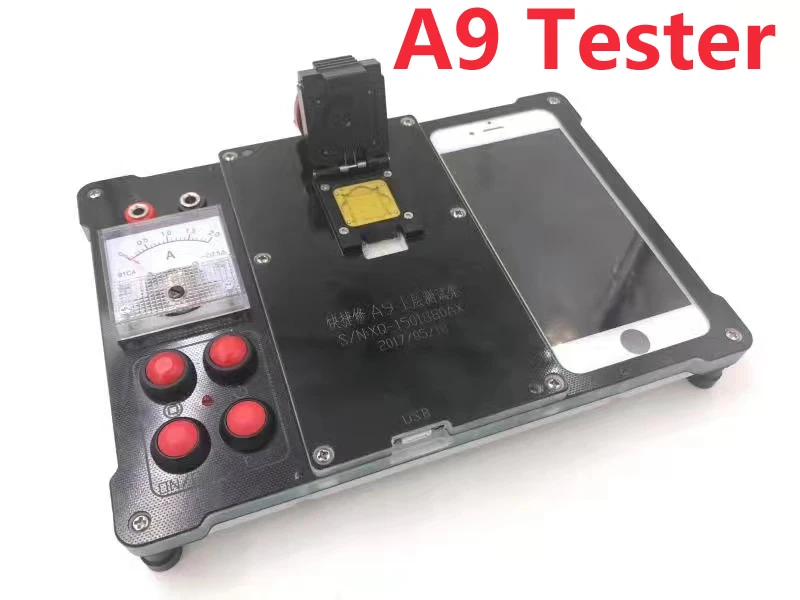 New for iphone 6 6s plus 6p 7 A8 A9 Cpu testing ic chip Test stand Tester Good or bad Tools Maintenance test fixture