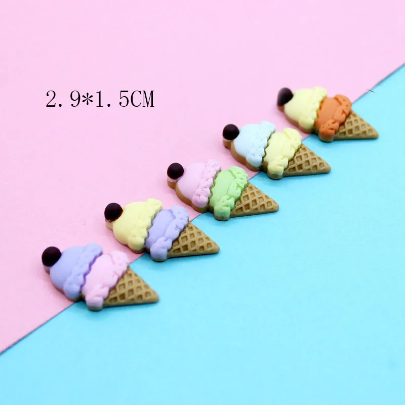 7PCS B Mixed 7 шт. слизь Подвески мороженое леденец клейкие аксессуары бусины делая поставки с шнурком мешочек для поделок скрапбуки - Цвет: 7PCS B Mixed