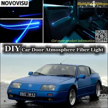 Novovisu для Renault Alpine GTA подкладке окружающий свет атмосферу волоконно-оптического диапазона огни внутри двери Панель освещения настройки