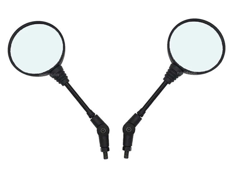 ROAOPP Motorcycle Rear Mirrors For Honda XLR125 XLR200 XR250 XR400 XL250 XLR250 AX-1 250 CRM250 CRM250AR 400 NX650 XR650L XR650R