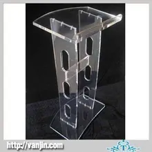 Акриловые кафедрой церковь/акрил кафедр церковь/акрил на платформе