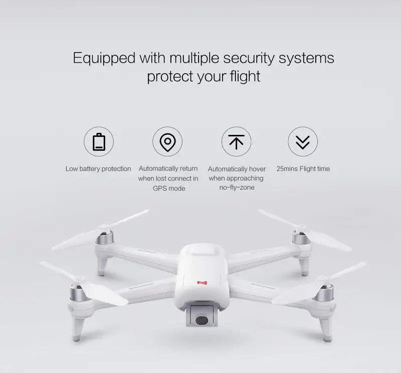FIMI A3 5.8G GPS Drone 1KM FPV 25 Minutes With 2-axis Gimbal 1080P HD Camera RC Quadcopter Professional RTF Follow me