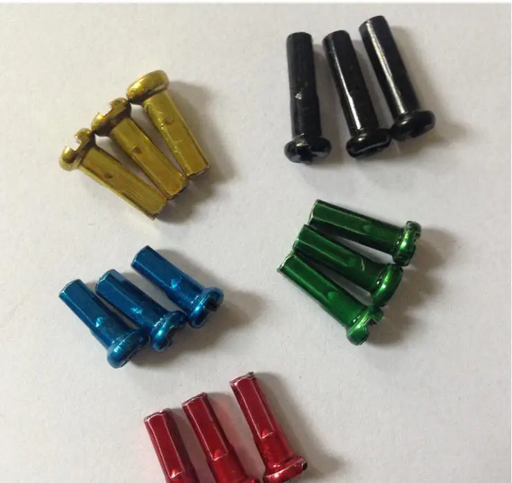 

Kalosse 5 colors mountain bike spokes cap 14G 14mm bike spokes caps 64pcs mountain bike parts 9