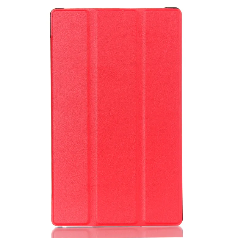Чехол подставка litchy из зернистой кожи для Lenovo Tab3 8 TB3 850F защитный чехол