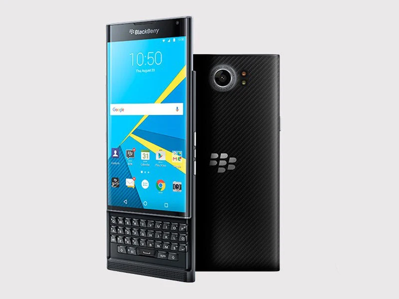 Разблокированный мобильный телефон BlackBerry Priv 5,4 ', Android OS, 3 Гб ОЗУ, 32 Гб ПЗУ, 18мп камера, шестиядерный мобильный телефон