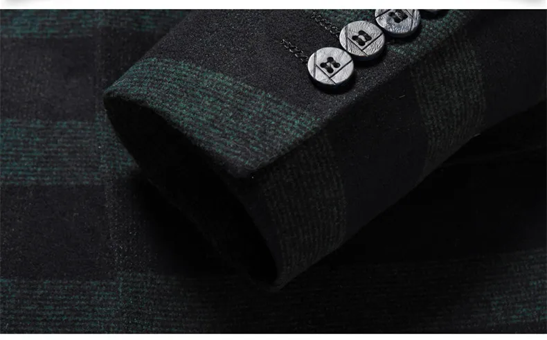 Moownuc пиджаки masculino мужской костюм полосатый Блейзер Куртки slim fit Англия Стиль Homme Пальто Большие размеры S-3XL-1- 1950