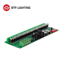 30 канальный DMX 512 RGB светодиодный светильник-контроллер DMX декодер диммер драйвер 2A/CH× 30 DC9V-24V
