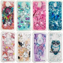 Роскошный Блестящий Мягкий ТПУ чехол для samsung Galaxy S7 край S8 S9 плюс A3 A5 A7 J3 J5 J7 A8 плюс с блестками жидким песком чехол