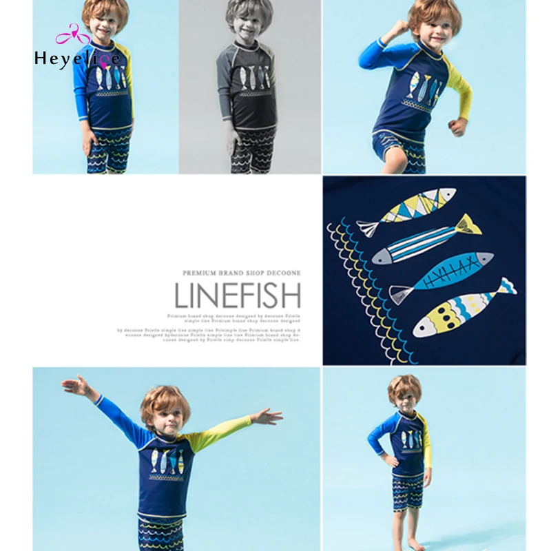 Новая Спортивная одежда для мальчиков купальные костюмы быстросохнущие