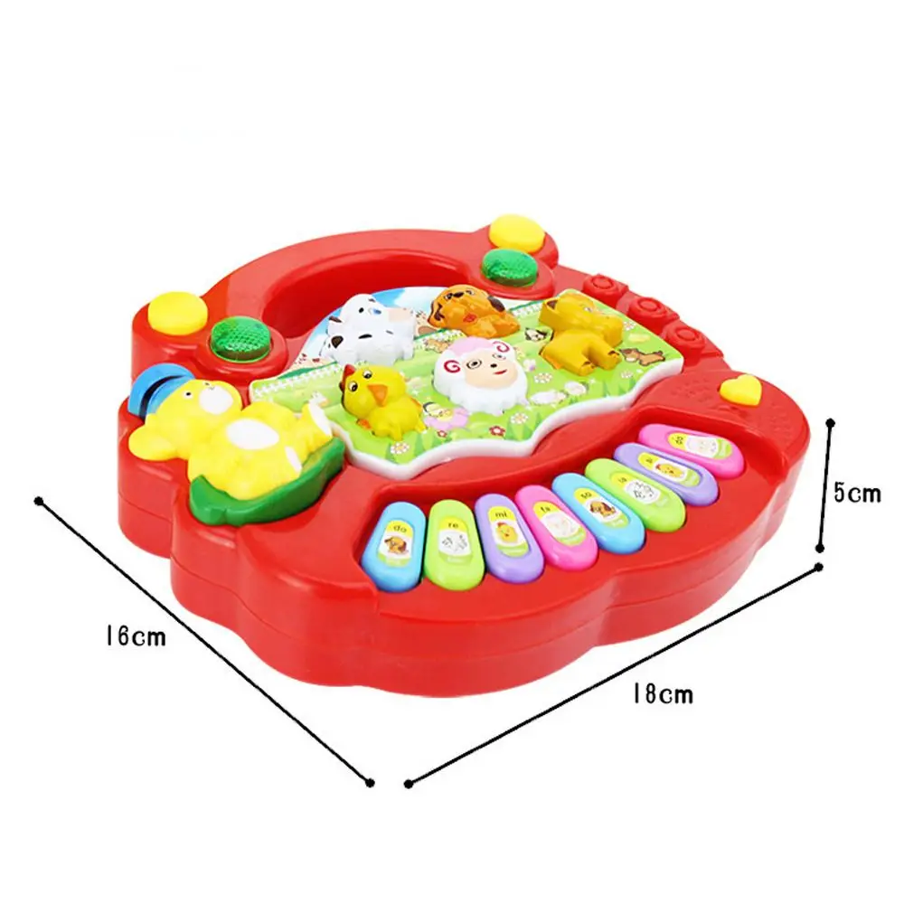 Электронный прибор детские развивающие игрушки для детей развитие детей раннего обучения музыкальное пианино скотный двор детское пианино подарки