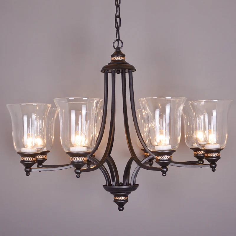 Люстра освещение стиль античная лампа бра черное стекло|chandelier lighting|chandelier