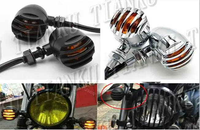 Универсальный металлический поворотник для Honda Shadow Spirit Saber Aero ACE Steed VLX 400 600 1100 DLX