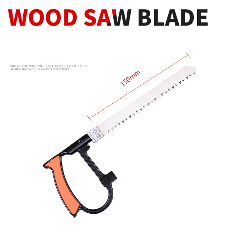 KALAIDUN 8 in 1 Magic Saw Multifunction Purpose Hand DIY Steel Saw Metal Wood Saw Kit Woodworking Metalworking Model Hobby Tool-7