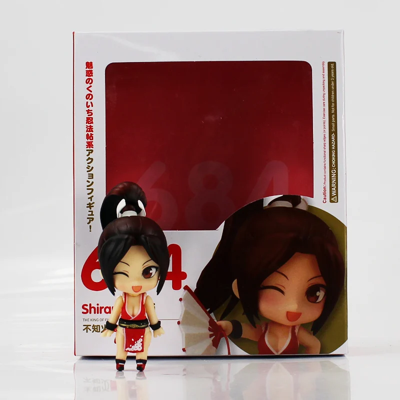 Fatal Fury Nendoroid 684# THE KING OF FIGHTERS XIV Mai Shiranui PVC Figure New