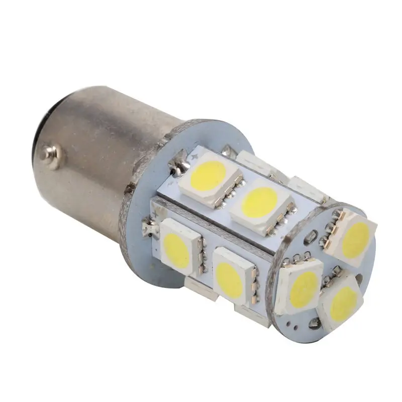 Синий и красный цвета белый янтарь 1157 BAY15D P21/5 Вт 13 5050 SMD светодиодный поворотник