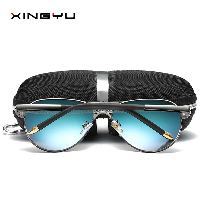 Мотоциклетные очки с футляром для очков Gafa Googles UV400 Солнцезащитные очки Oculos модные мотоциклетные очки унисекс