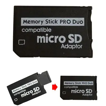 

New Micro SD TF to MS Pro Duo Reader Memory Stick Adapter Converter Card for PSP