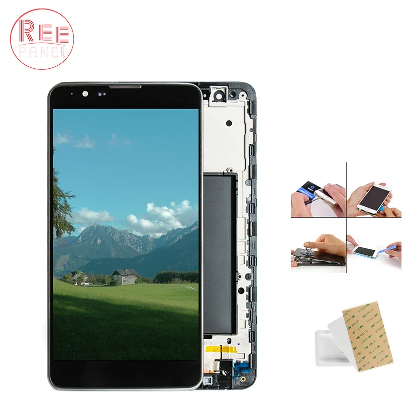 

Tested ORIGINAL 5.7" 1280x720 Display for LG Stylus 2 LCD Touch Screen Digitizer Assembly for LG Stylus 2 Display K520 LS775 LCD