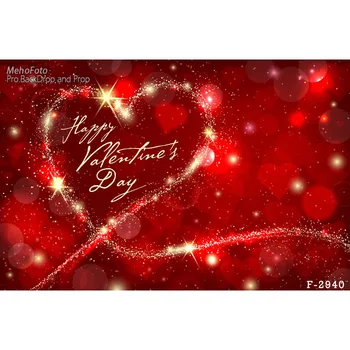 

valentine' day Vinyl cloth photography backdrop Computer Printing background for photo studio backdrop F-2940