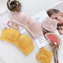 Горячая Распродажа, сексуальное женское нижнее белье, бесшовное нижнее белье с чашечками 1/2, пуш-ап, чистый цвет, комплект с бюстгальтером, желтое нижнее белье для девочек, комплект из бюстгальтера и трусиков