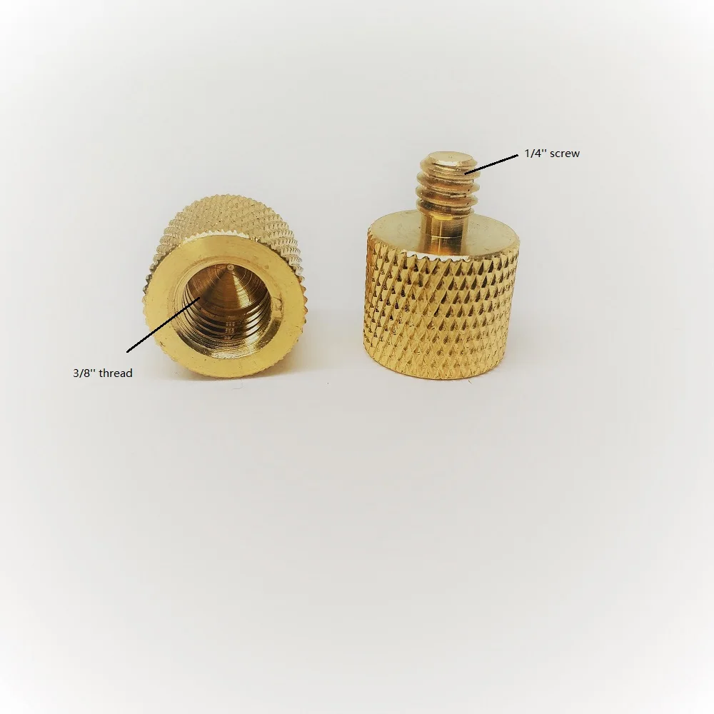 

Kaliou Quick Release Plate 1/4 Screw 3/8 Thread Precision Metal Copper Screw for Camera Tripod Photo Studio Accessories