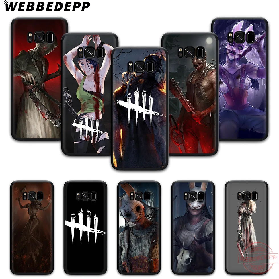 

WEBBEDEPP Dead by Daylight TPU phone case for samsung s6 s7 edge s8 s9 s10 plus s10e note8 9 note 10 Plus