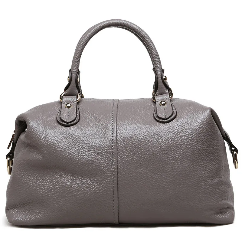 Натуральная кожа Маленькая женская сумка Классическая дизайнерская роскошная женская сумка через плечо сумка-тоут сумка-хобо - Цвет: Gray