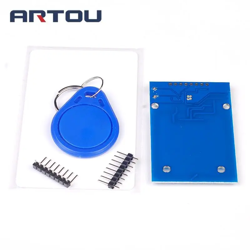 MFRC-522 RC-522 RC522 13,56 МГц RFID модуль для arduino Kit SPI писатель распознаватель смарт-карты с IC картой с программным обеспечением UNO