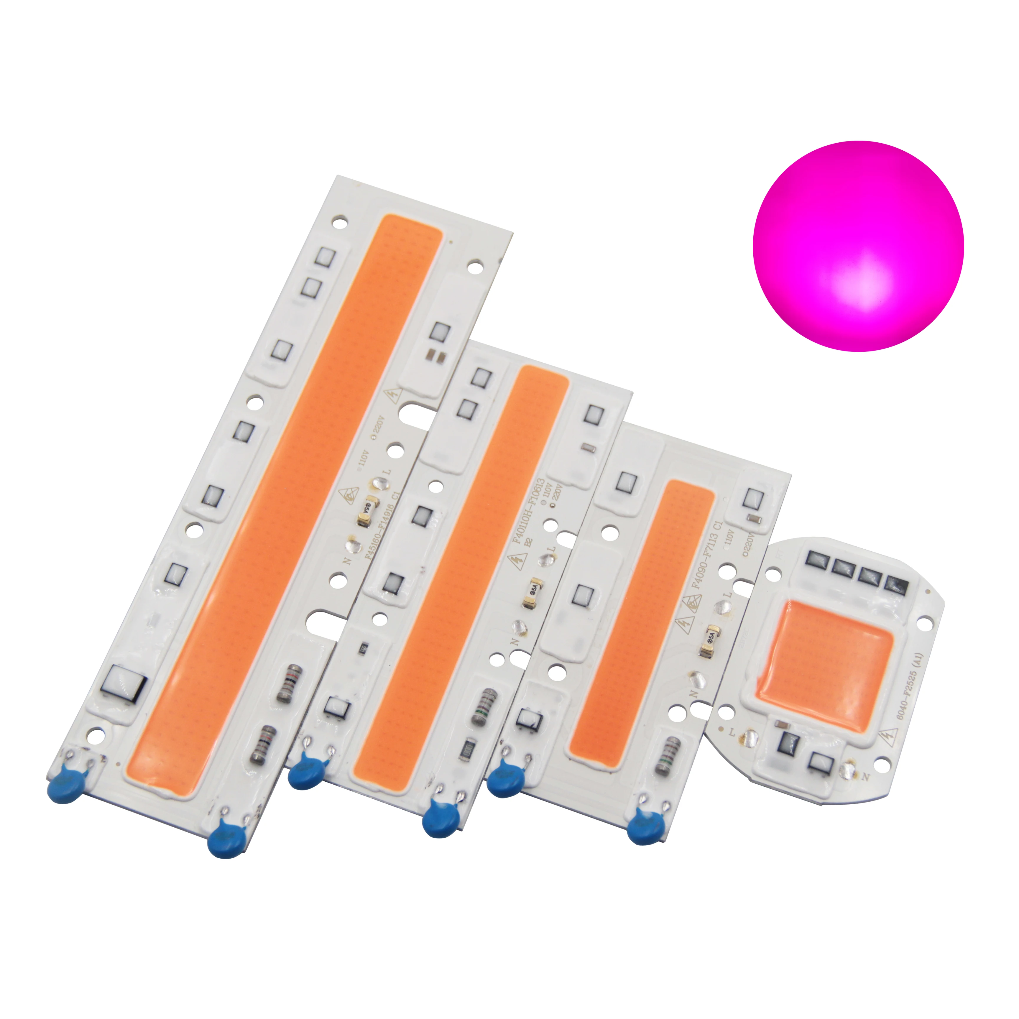 

Full spectrum 380nm-840nm AC 220V 110V led driverless grow light cob chip for Indoor Plant Seedling Hydroponice Grow and Flower