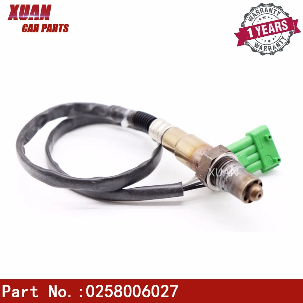

XUAN HIGH QUALITY Oxygen O2 Lambda Sensor 0258006027 For PARTNER Wagonspace RENAULT CLIO II LAGUNA WagonIME 0 258 006 027