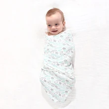 Мягкий детский спальный мешок из хлопка для новорожденных, принадлежности для малышей, одеяло и обернутое одеяло, спальный мешок для малышей