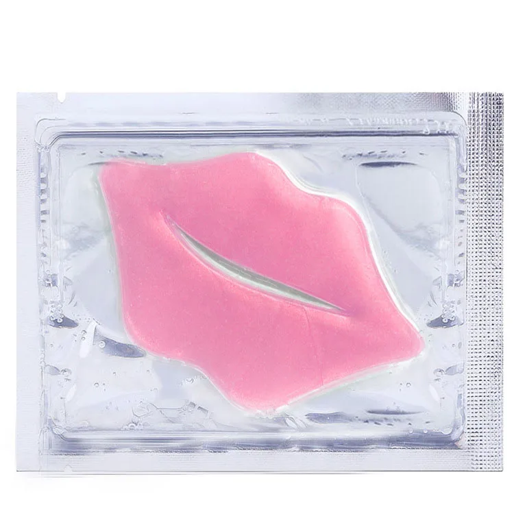 5 шт., красивая супер маска для губ с розовым кристаллом, коллагеновая маска для губ, патчи, увлажняющая эссенция, морщинка, корейская косметика, уход за кожей
