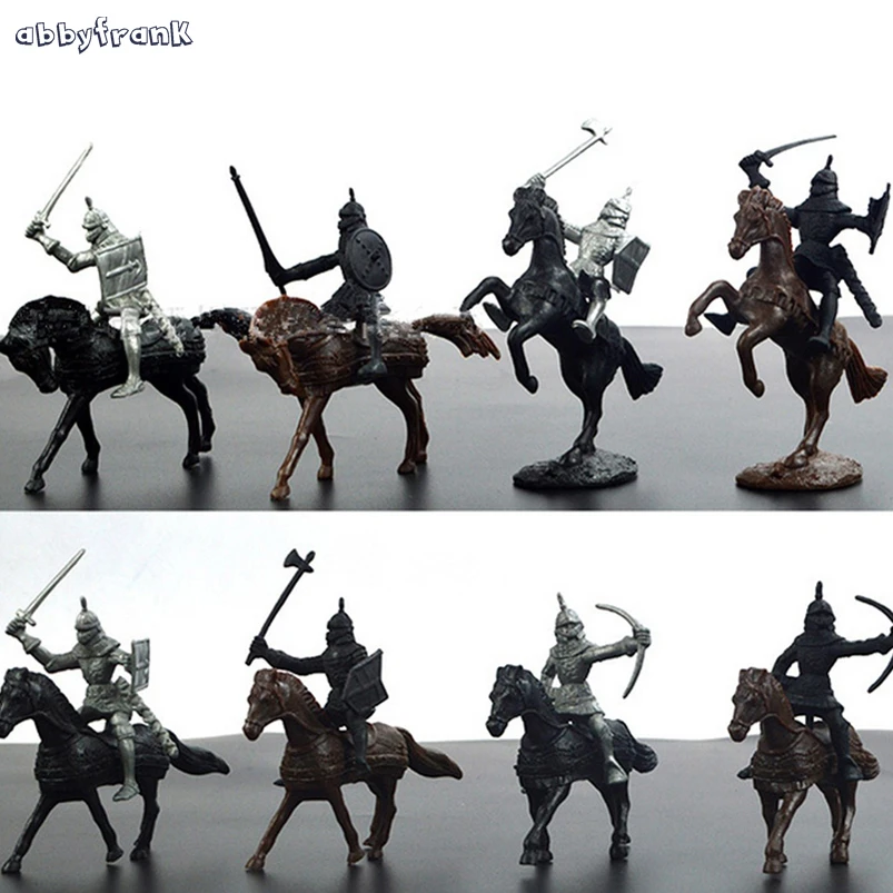 toy knights and horses