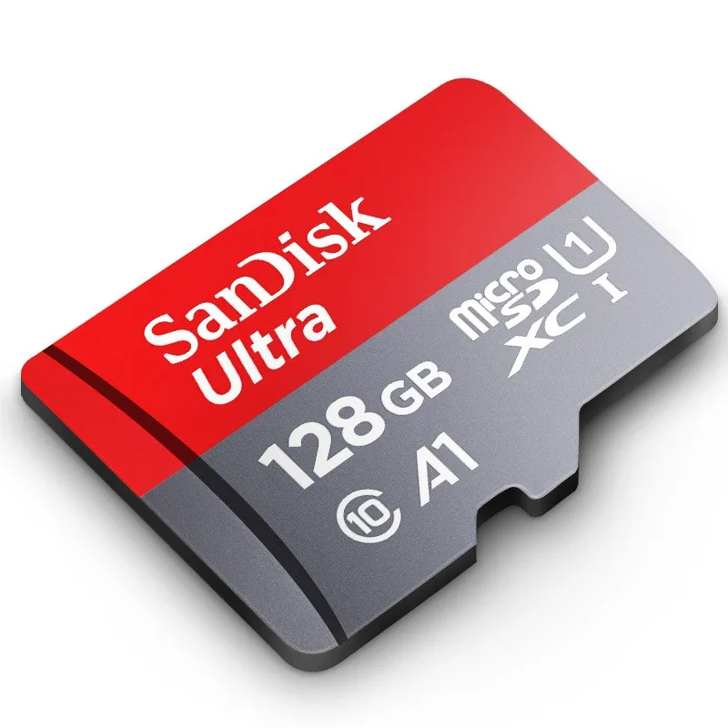 Двойной Флеш-накопитель SanDisk Memory Card 256 ГБ 200 ГБ 128 Гб 64 ГБ 32 ГБ оперативной памяти, 16 Гб встроенной памяти, ультра Micro SD карты памяти SDHC/SDXC Class10 UHS-I 98-100 МБ/с. высокое Скорость TF карты