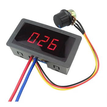 

DC Motor Speed Control PWM Controller 6V-30V 5A 13KHz Digital Display