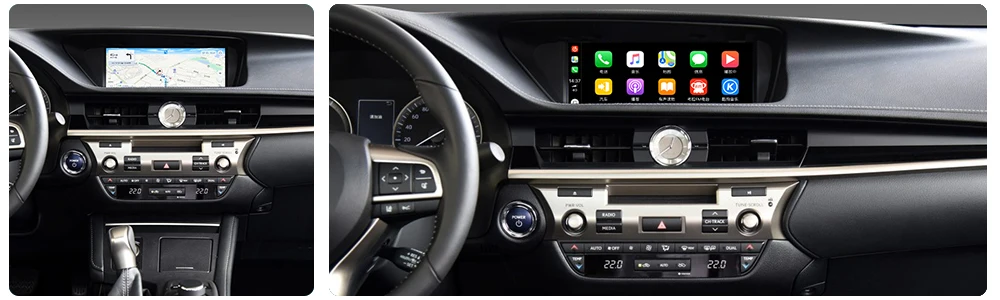 ZaiXi Android 2G For Lexus ES 350 ES350 2014~2017 GPS Touch Screen Multimedia Player Stereo Autoradio navigation original style 9