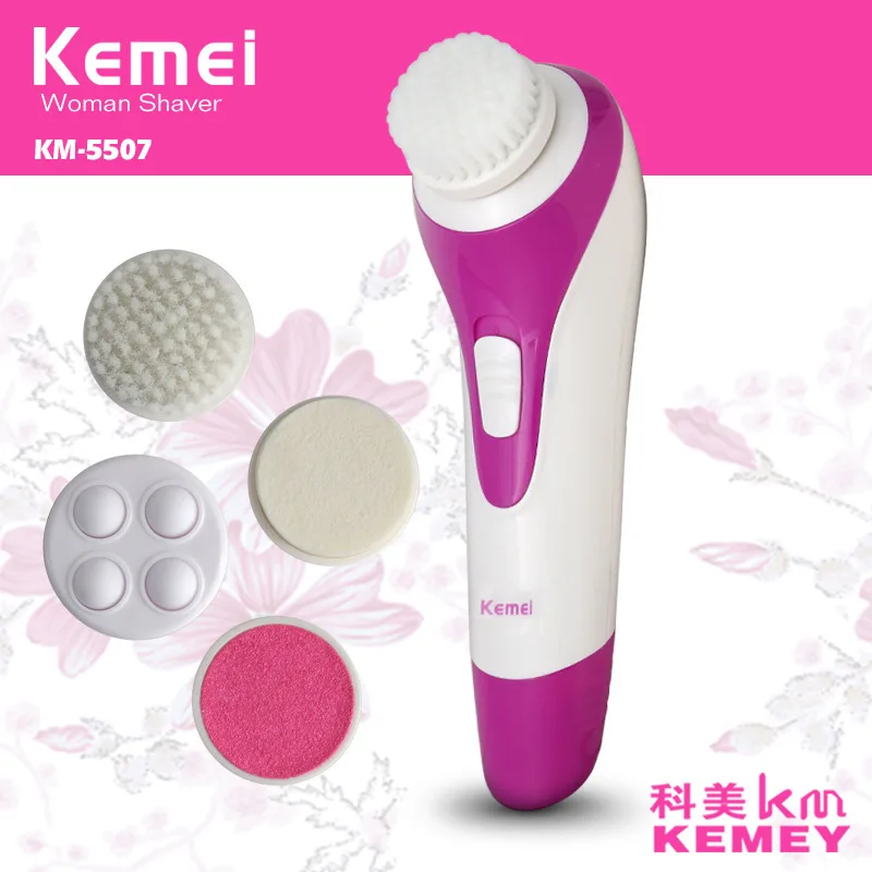 Щетка для чистки лица brosse nettoyante visage kemei Электрический Очиститель | Красота и