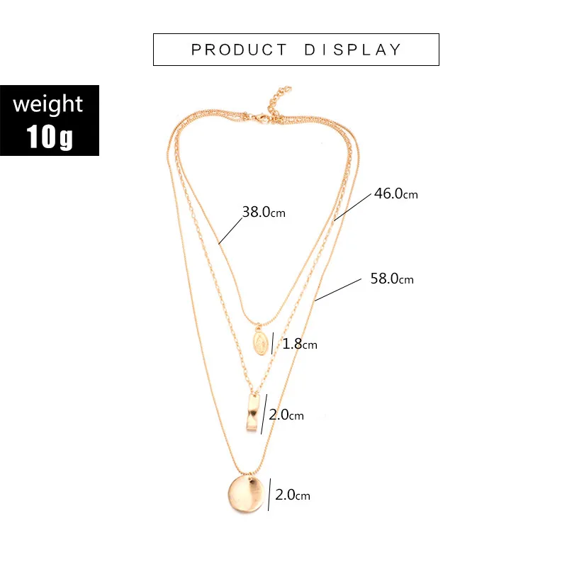 Tocona многослойный медальон Дева Мария ожерелье для женщин Подвески длинноцепочечный котел 2 ожерелье богемное свадебное B37206