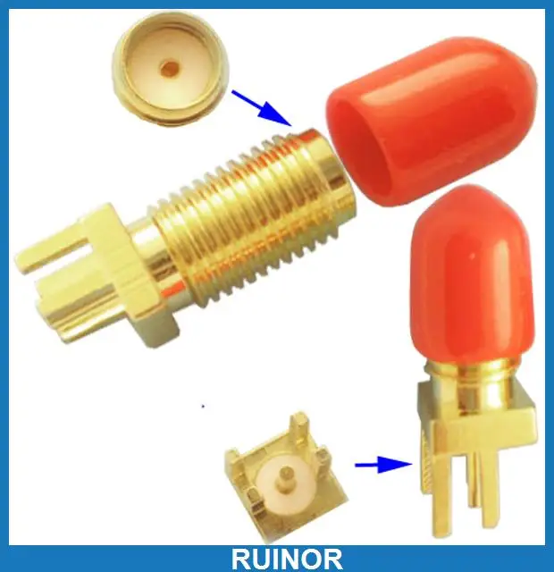 

SMA Female RF PCB Coaxial Panel Mount Connector 30pcs
