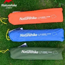 Naturehike 2,15*2,15 м палатка дизайн с серебряным покрытием Брезентовая палатка беседка тент от солнца Синий Оранжевый Зеленый Открытый