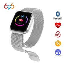 696 Y7 сердечного ритма умный браслет Bluetooth Smart Band Браслет мониторинг сна крови Давление Фитнес трекер Шагомер