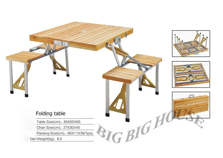 Outdoor Furniture Folding Table Sets Portable Wood Tables And Chairs Folding Picnic Set Outdoor Travel Camping Table New Furniture Studio Chair Sets Furniturefurniture Rocking Chair Aliexpress