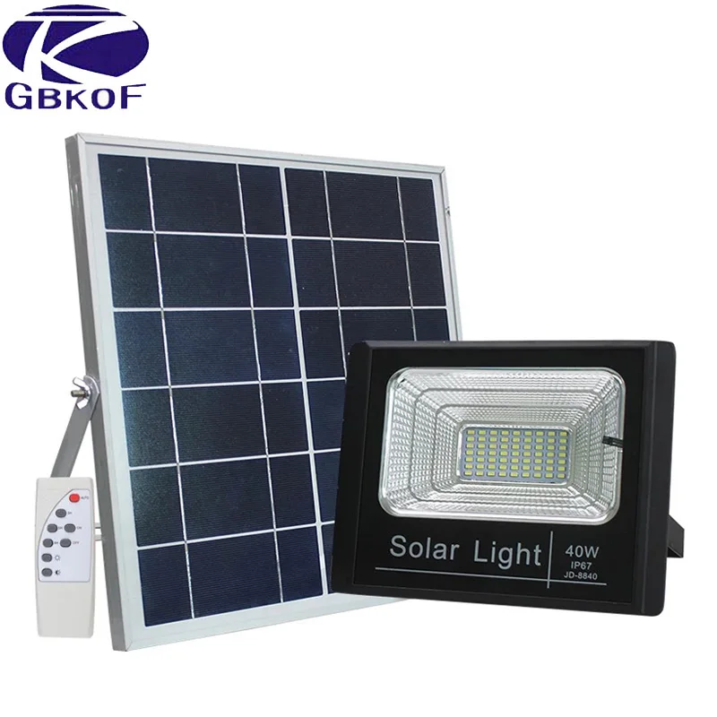 GBKOF водонепроницаемый IP67 10 Вт 20 светодиодный солнечный светильник 5730 SMD солнечная