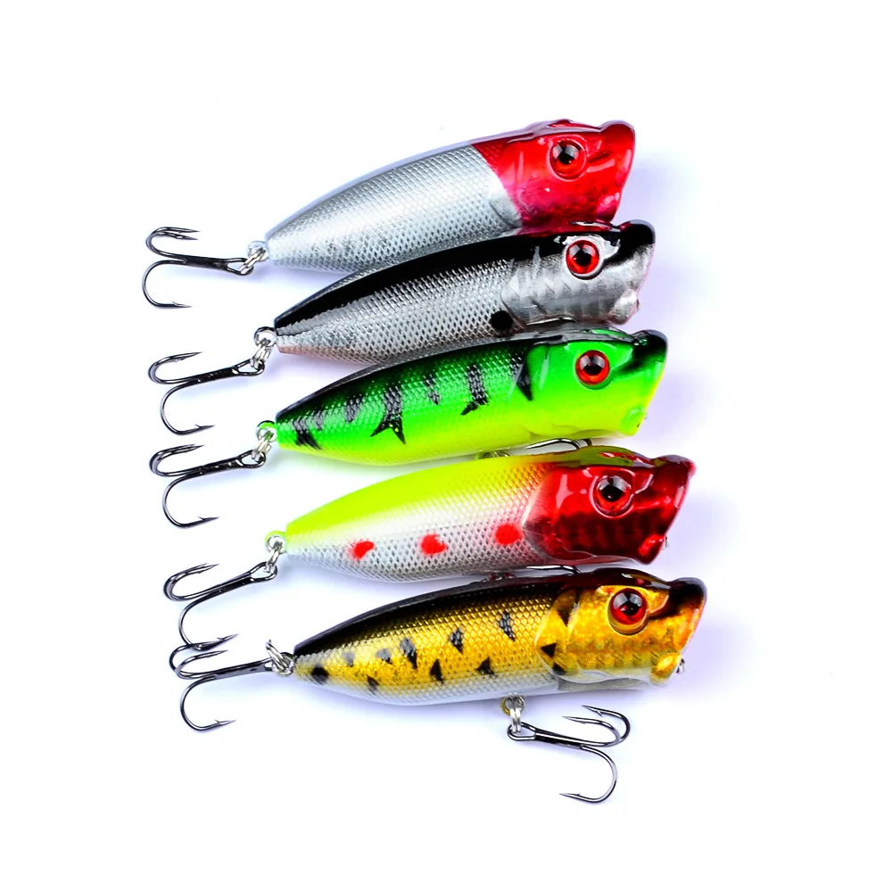 

11g Baits A Small Fish False Baits Are Better Than True Ones Classic Road Fishing Lures 7.3cm Popper Bait For Fish X24